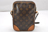 Authentic Louis Vuitton Monogram Danube Shoulder Cross Body Bag M45266 LV 3987K