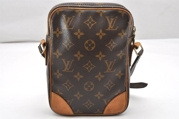 Authentic Louis Vuitton Monogram Danube Shoulder Cross Body Bag M45266 LV 3987K