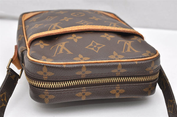 Authentic Louis Vuitton Monogram Danube Shoulder Cross Body Bag M45266 LV 3987K
