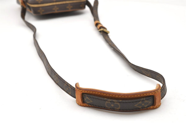 Authentic Louis Vuitton Monogram Danube Shoulder Cross Body Bag M45266 LV 3987K