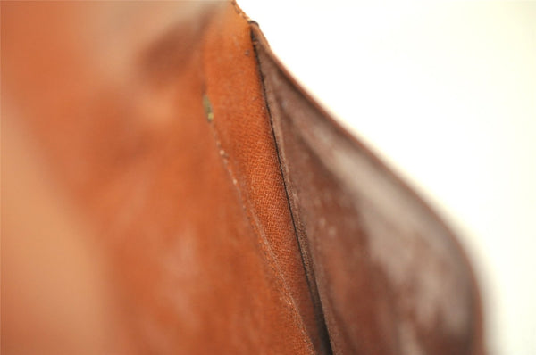 Auth Louis Vuitton Monogram Pochette Double Rabat Clucth Bag M51815 Junk 3990I