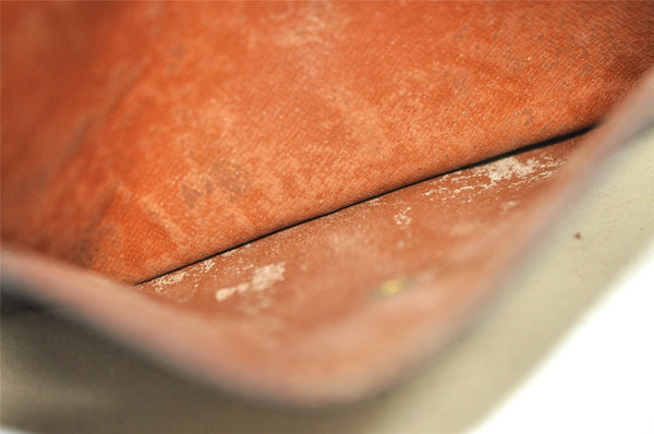 Auth Louis Vuitton Monogram Pochette Double Rabat Clucth Bag M51815 Junk 3990I