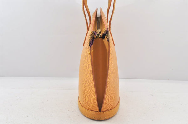 Authentic Louis Vuitton Epi Saint Jacques Hand Bag Yellow M52279 LV 3990K