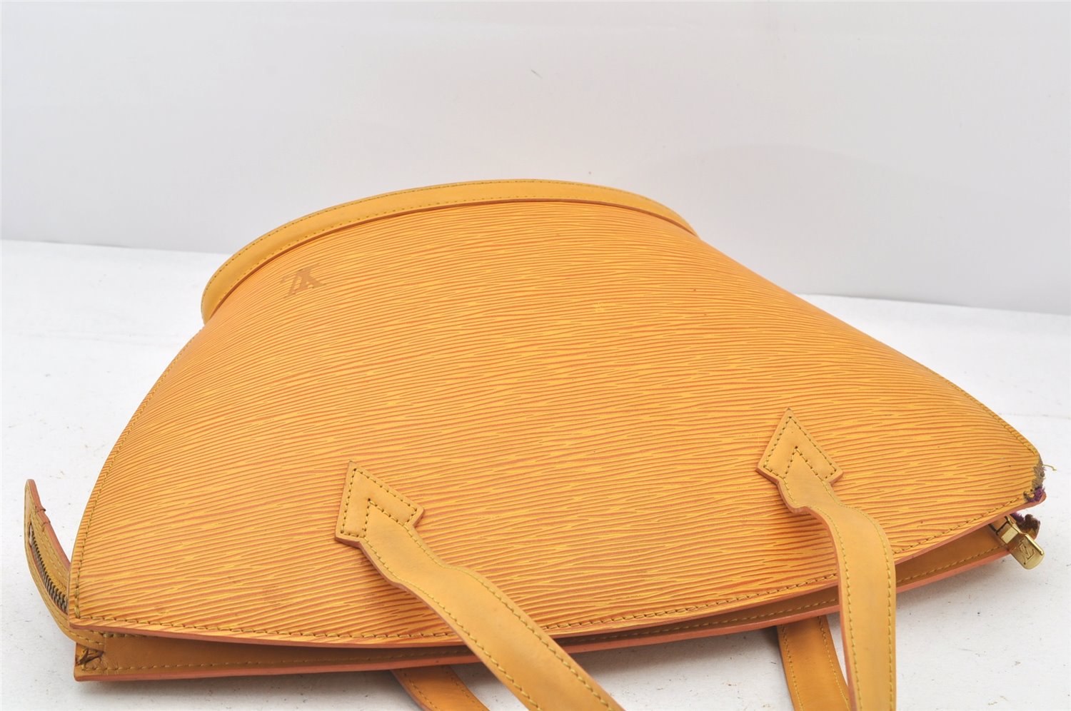 Authentic Louis Vuitton Epi Saint Jacques Hand Bag Yellow M52279 LV 3990K
