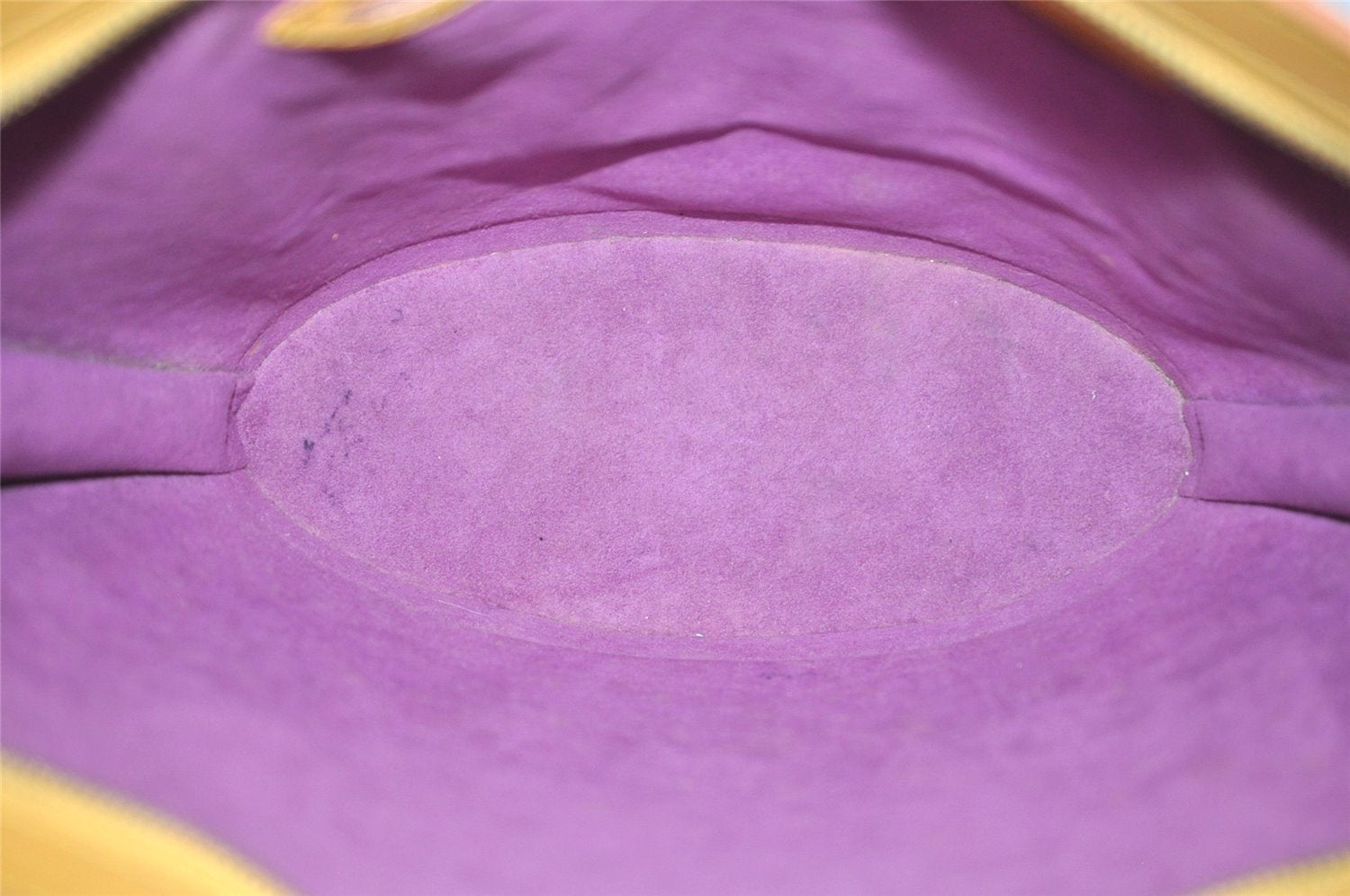 Authentic Louis Vuitton Epi Saint Jacques Hand Bag Yellow M52279 LV 3990K