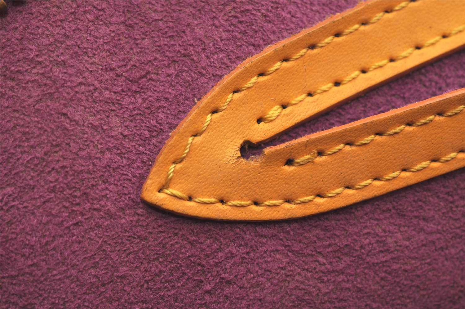 Authentic Louis Vuitton Epi Saint Jacques Hand Bag Yellow M52279 LV 3990K