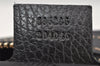 Authentic GUCCI Aviatrix Hysteria Hand Boston Bag Leather 186235 Black 3992J