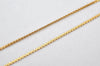 Authentic Christian Dior Gold Tone Chain Pendant Necklace CD 3992K