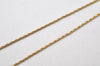 Authentic Christian Dior Gold Tone Rhinestone Chain Pendant Necklace CD 3993K