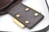 Authentic FENDI Mamma Baguette Shoulder Hand Bag Suede Leather Brown 3994I