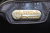 Authentic FENDI Mamma Baguette Shoulder Hand Bag Suede Leather Brown 3994I