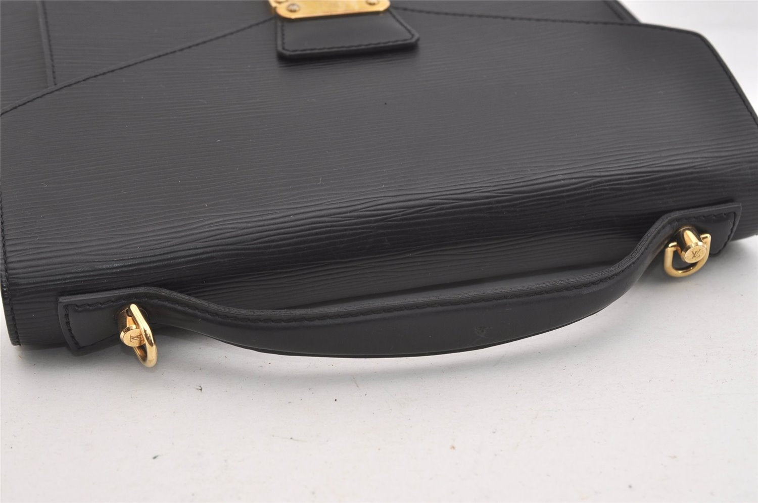 Authentic Louis Vuitton Epi Monceau 2Way Shoulder Hand Bag Black M52122 LV 3994J