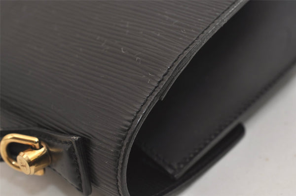 Authentic Louis Vuitton Epi Monceau 2Way Shoulder Hand Bag Black M52122 LV 3994J