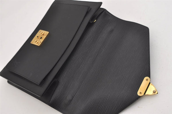 Authentic Louis Vuitton Epi Monceau 2Way Shoulder Hand Bag Black M52122 LV 3994J