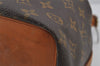 Authentic Louis Vuitton Monogram Petit Noe M42226 Shoulder Drawstring Bag 3995J