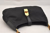 Authentic PRADA Nylon Tessuto Leather Shoulder Hand Bag Purse Black 3996K