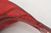 Authentic GUCCI Shoulder Hand Bag Purse GG Canvas Enamel 0014204 Red 3997K