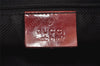 Authentic GUCCI Shoulder Hand Bag Purse GG Canvas Enamel 0014204 Red 3997K