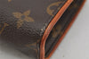 Auth Louis Vuitton Monogram Pochette Florentine Pouch Waist Bag M51855 LV 3999J