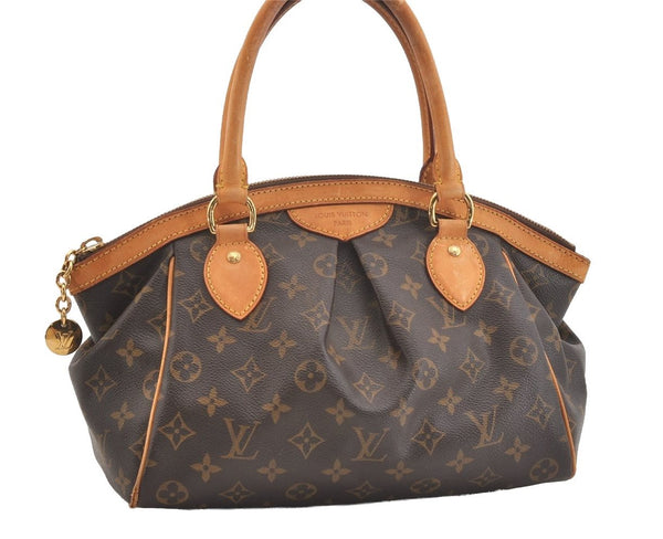 Authentic Louis Vuitton Monogram Tivoli PM Hand Tote Bag Purse M40143 LV 4000J