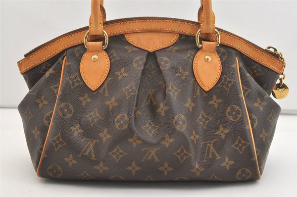 Authentic Louis Vuitton Monogram Tivoli PM Hand Tote Bag Purse M40143 LV 4000J