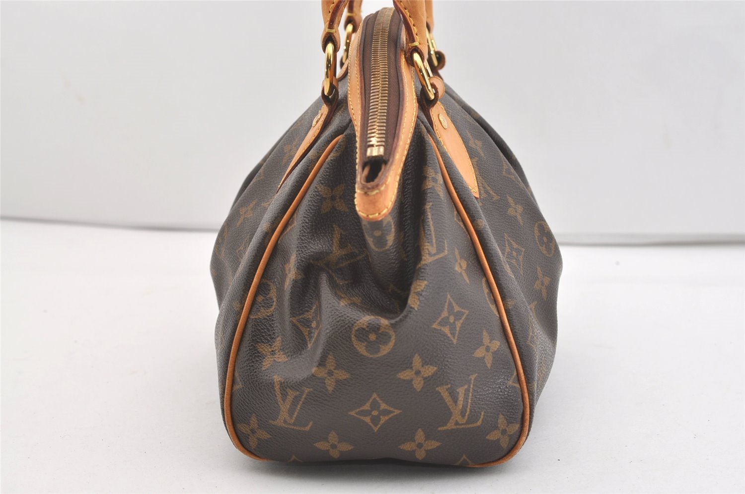 Authentic Louis Vuitton Monogram Tivoli PM Hand Tote Bag Purse M40143 LV 4000J