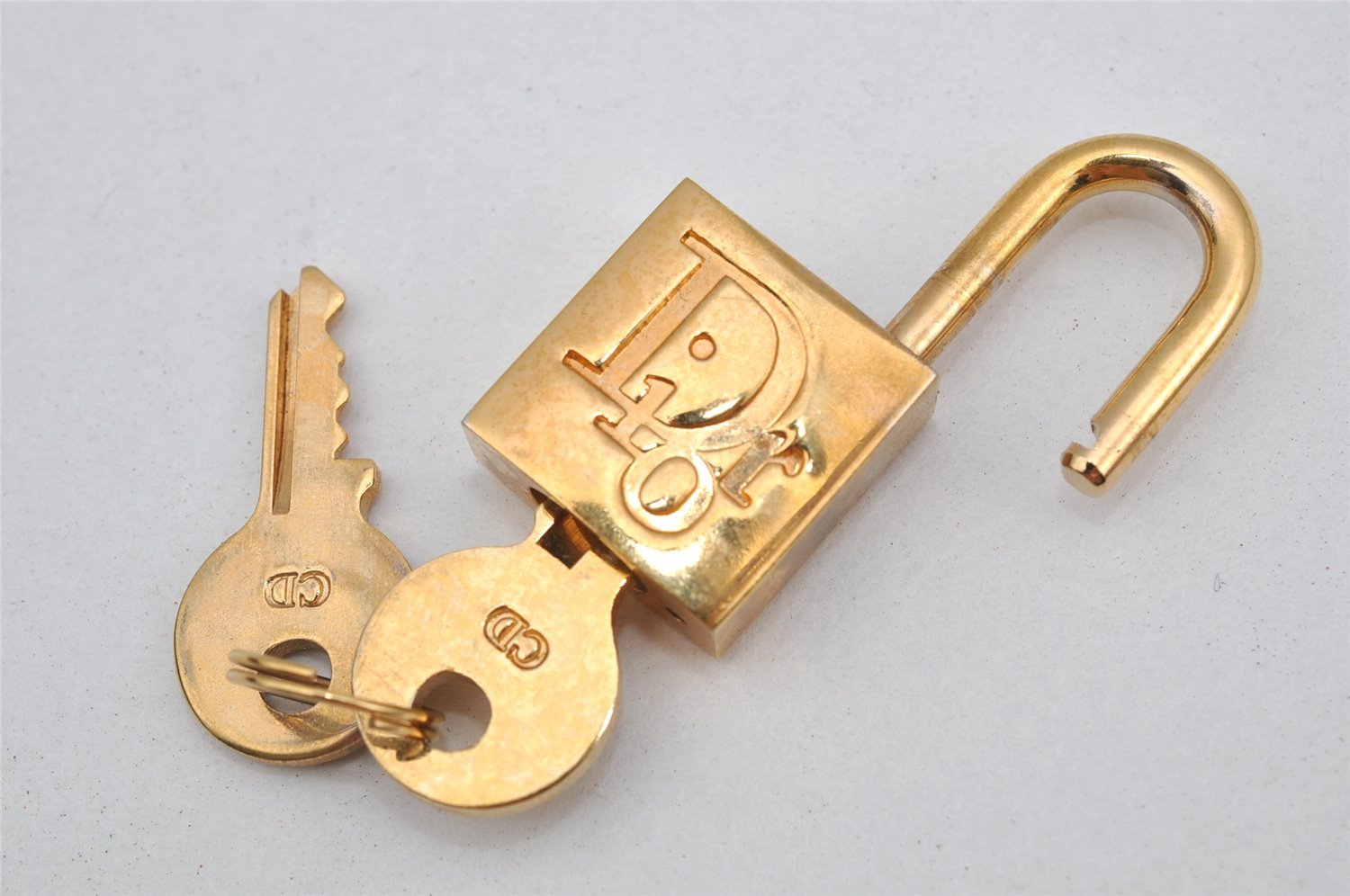 Authentic Christian Dior Trotter Hand Boston Bag Canvas Leather Navy Blue 4001J