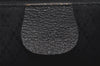 Authentic GUCCI Vintage Bamboo Drawstring Backpack Suede Leather Black 4001K