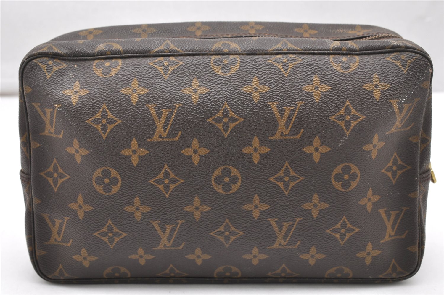 Auth Louis Vuitton Monogram Trousse Toilette 28 Clutch Bag M47522 Junk 4002K
