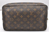Auth Louis Vuitton Monogram Trousse Toilette 28 Clutch Bag M47522 Junk 4002K