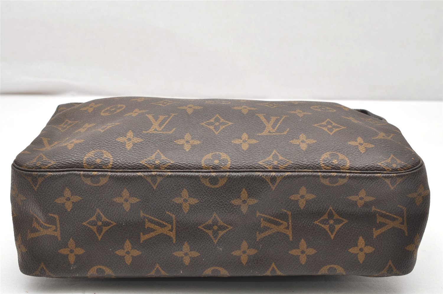 Auth Louis Vuitton Monogram Trousse Toilette 28 Clutch Bag M47522 Junk 4002K