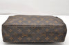 Auth Louis Vuitton Monogram Trousse Toilette 28 Clutch Bag M47522 Junk 4002K
