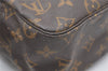 Auth Louis Vuitton Monogram Trousse Toilette 28 Clutch Bag M47522 Junk 4002K