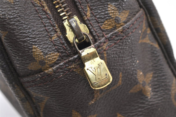 Auth Louis Vuitton Monogram Trousse Toilette 28 Clutch Bag M47522 Junk 4002K