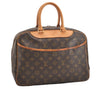 Authentic Louis Vuitton Monogram Deauville Hand Bag M47270 LV 4003J