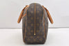 Authentic Louis Vuitton Monogram Deauville Hand Bag M47270 LV 4003J