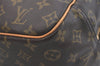 Authentic Louis Vuitton Monogram Deauville Hand Bag M47270 LV 4003J