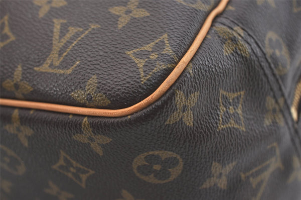 Authentic Louis Vuitton Monogram Deauville Hand Bag M47270 LV 4003J