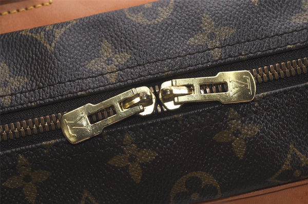 Authentic Louis Vuitton Monogram Deauville Hand Bag M47270 LV 4003J