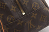 Authentic Louis Vuitton Monogram Deauville Hand Bag M47270 LV 4003J