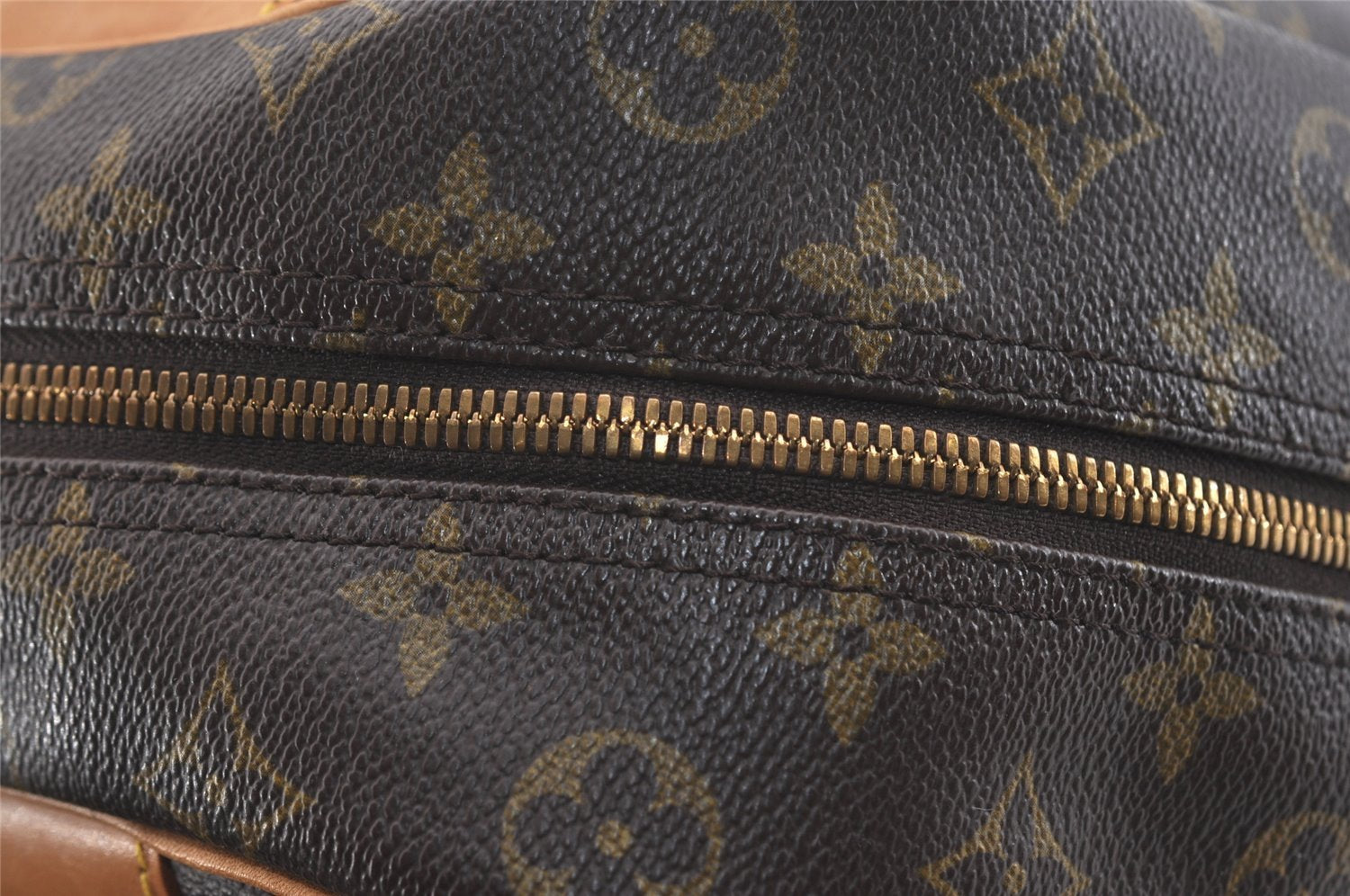Authentic Louis Vuitton Monogram Deauville Hand Bag M47270 LV 4003J