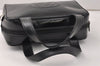 Authentic GUCCI Interlocking G 2Way Hand Bag Purse Enamel Black Junk 4003K