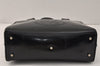 Authentic GUCCI Interlocking G 2Way Hand Bag Purse Enamel Black Junk 4003K