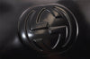 Authentic GUCCI Interlocking G 2Way Hand Bag Purse Enamel Black Junk 4003K