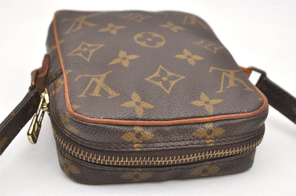 Auth Louis Vuitton Monogram Mini Poche Danube Shoulder Cross Bag M45268 LV 4004K
