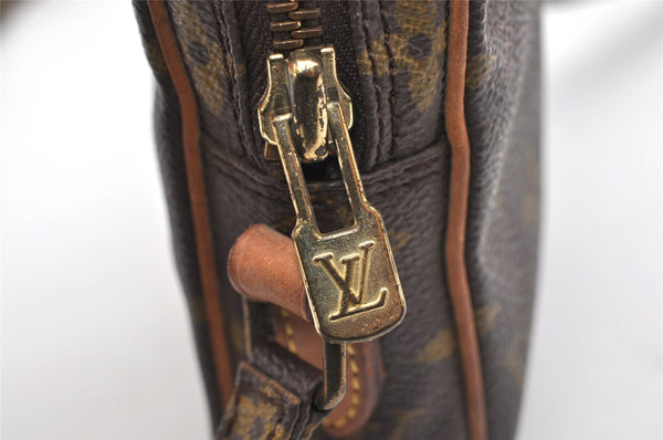 Auth Louis Vuitton Monogram Mini Poche Danube Shoulder Cross Bag M45268 LV 4004K