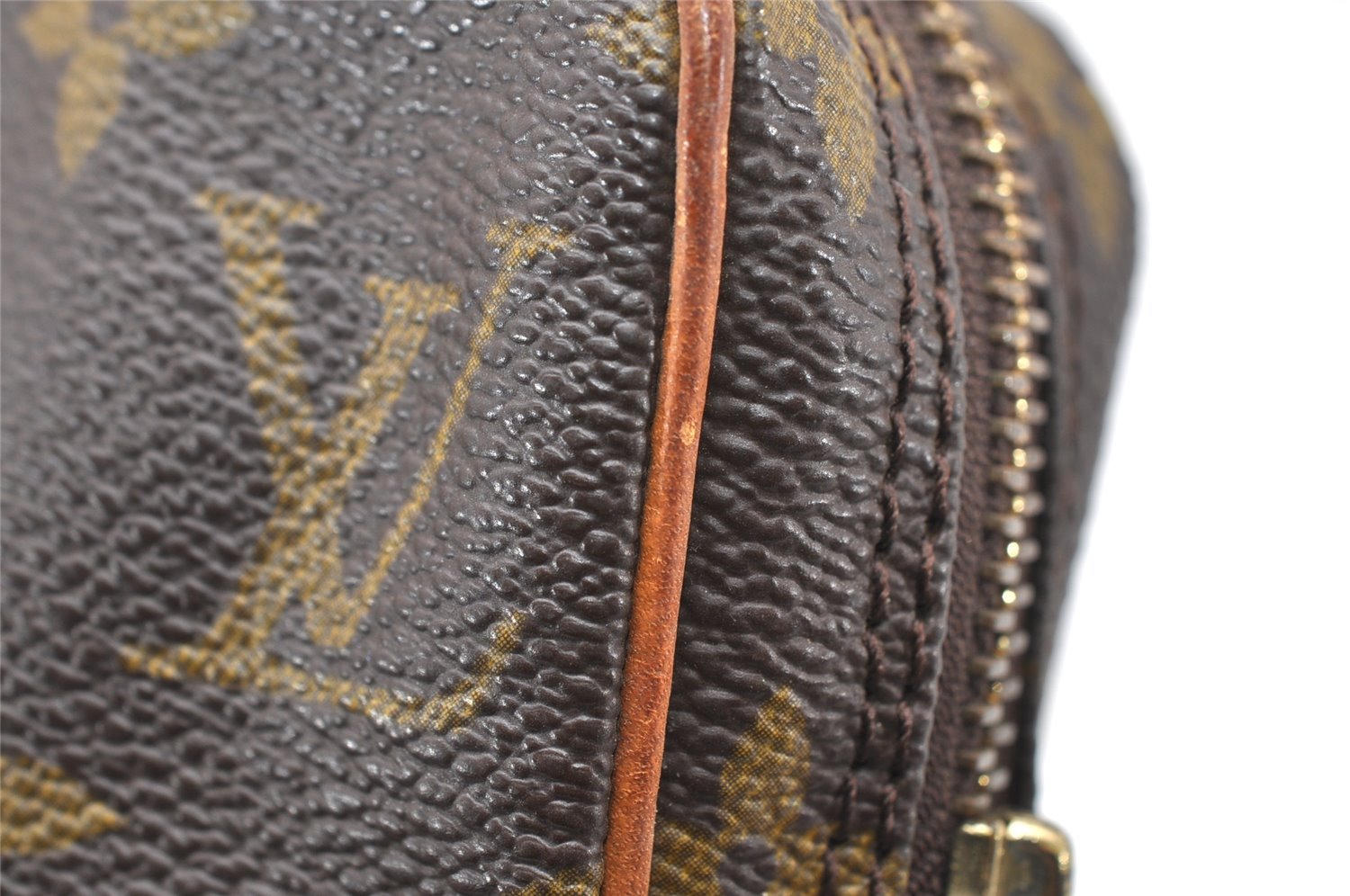 Auth Louis Vuitton Monogram Mini Poche Danube Shoulder Cross Bag M45268 LV 4004K