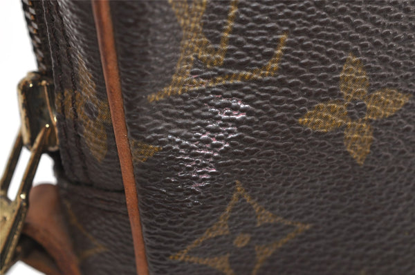 Auth Louis Vuitton Monogram Mini Poche Danube Shoulder Cross Bag M45268 LV 4004K