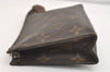 Authentic Louis Vuitton Monogram Poche Toilette 15 M47546 Cosmetics Pouch 4006J