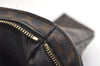 Authentic CELINE Macadam Blason Shoulder Tote Bag PVC Leather Black 4006K